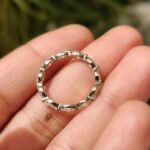 Yellow Gold Marquise Wedding Band - Image 6